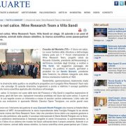 Wine Research Team News - Bluarte